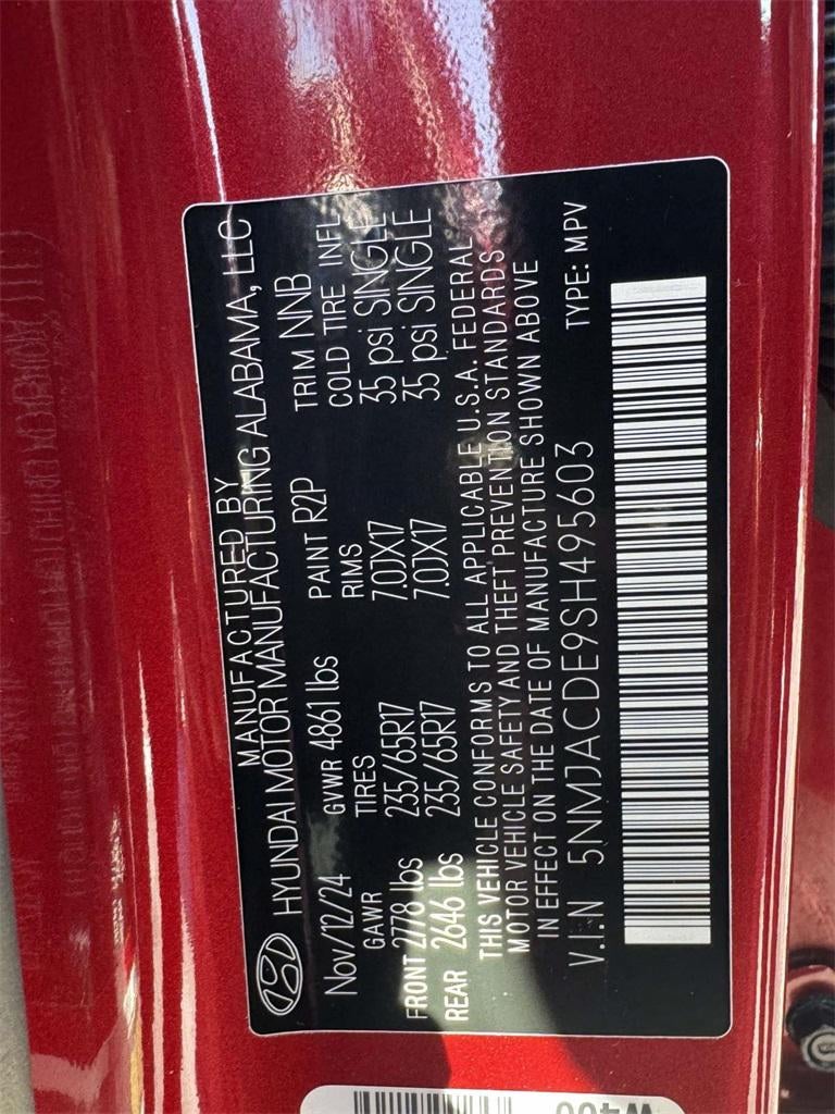 2025 Hyundai Tucson SE