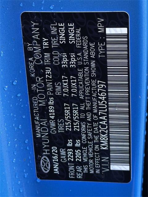 2020 Hyundai Kona SEL