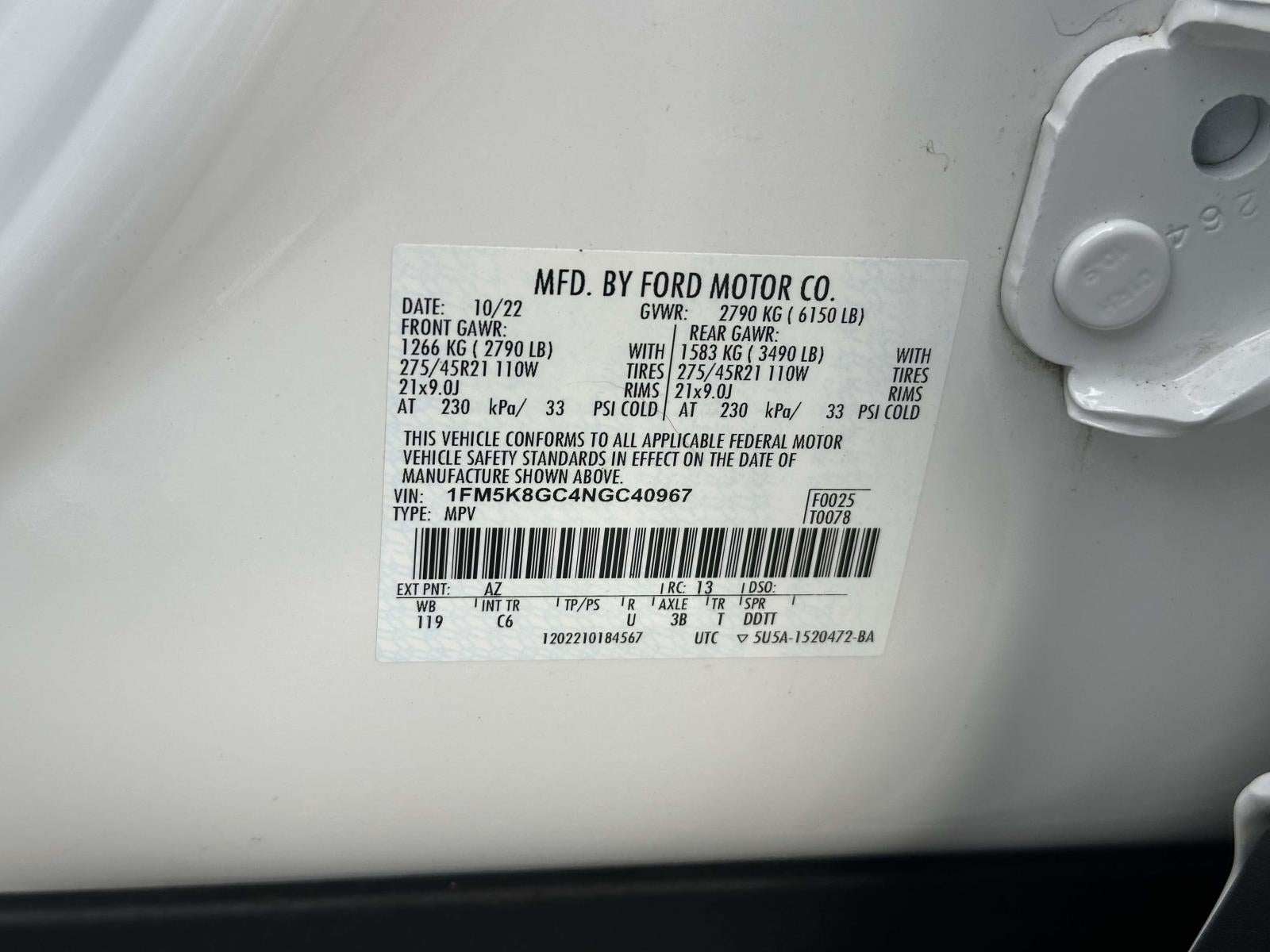 2022 Ford Explorer ST