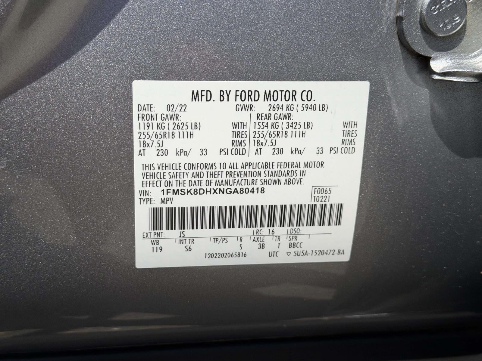 2022 Ford Explorer XLT