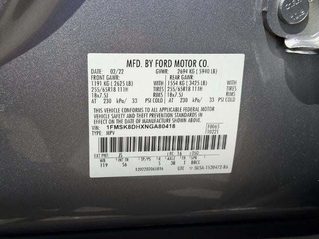 2022 Ford Explorer XLT