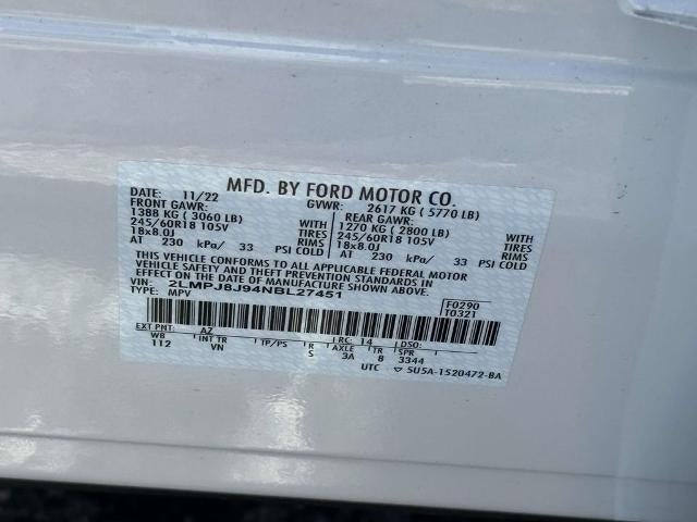 2022 Lincoln Nautilus Standard