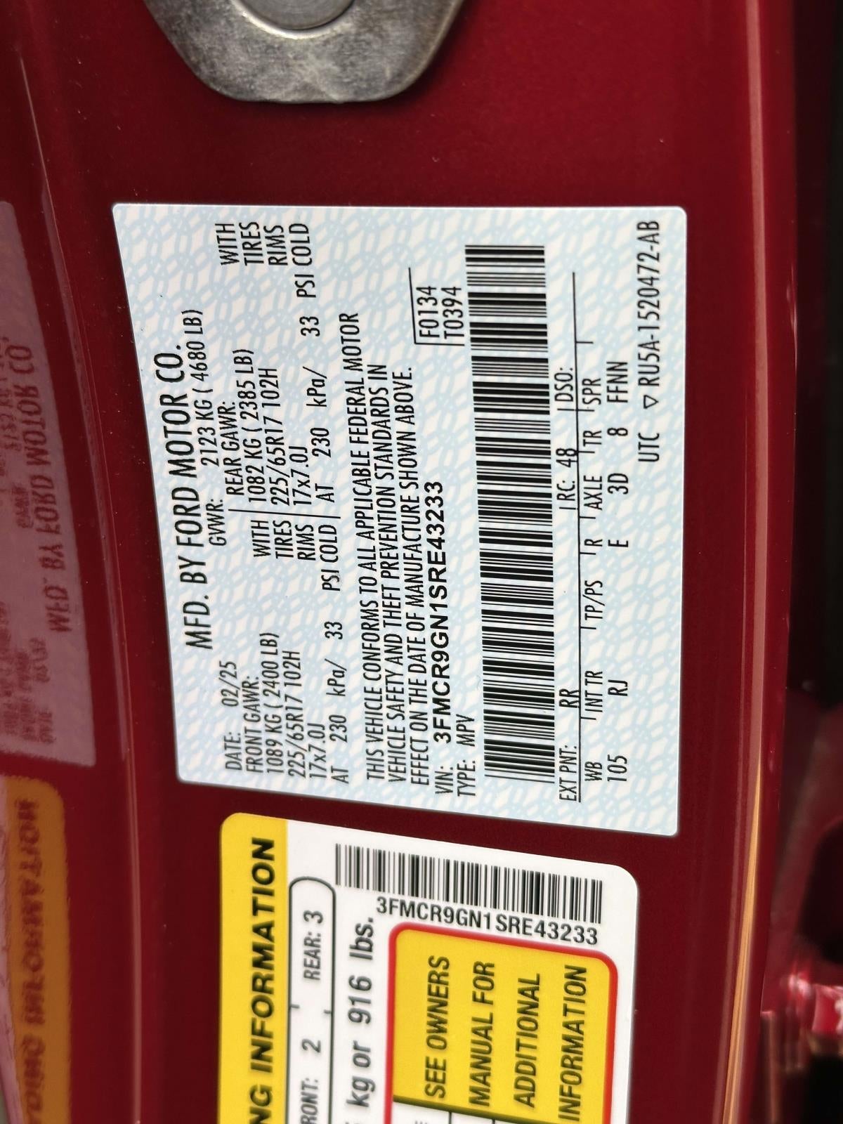 2025 Ford Bronco Sport Heritage