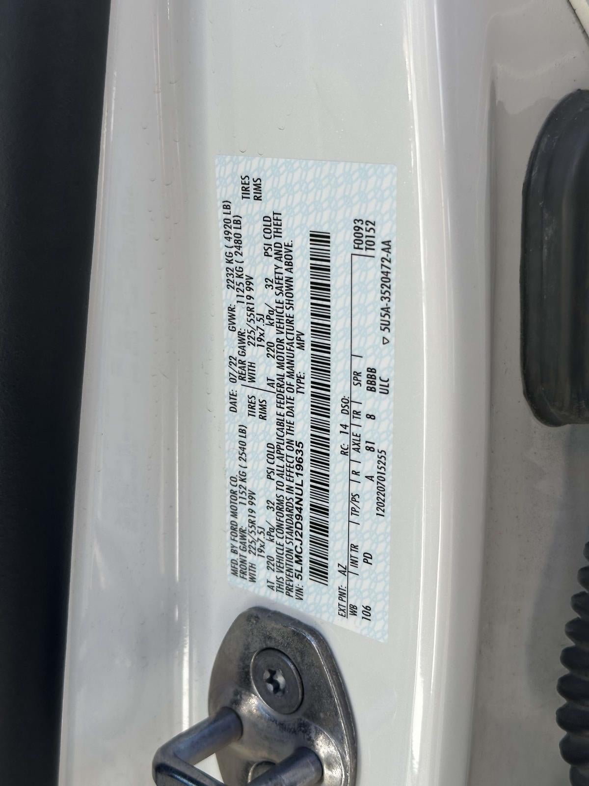 2022 Lincoln Corsair Reserve