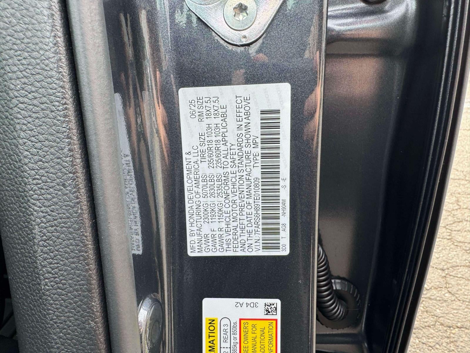 2026 Honda CR-V Hybrid AWD Sport-L