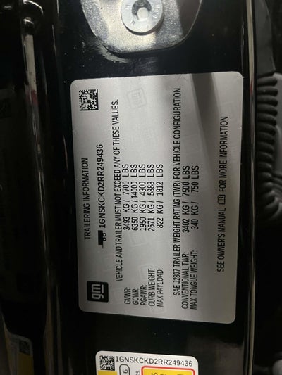 2024 Chevrolet Suburban 4WD LT