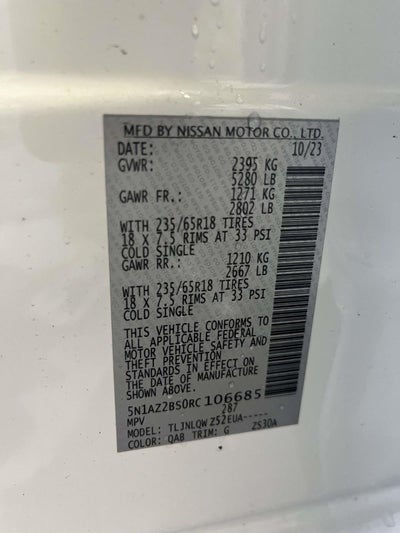 2024 Nissan Murano SV Intelligent AWD