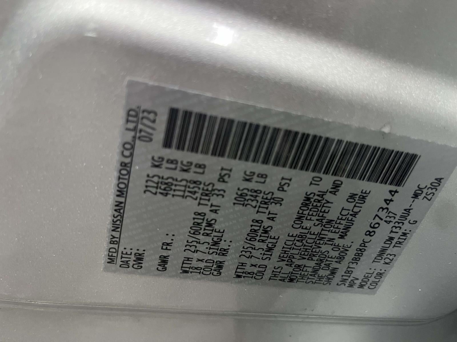 2023 Nissan Rogue SV Intelligent AWD