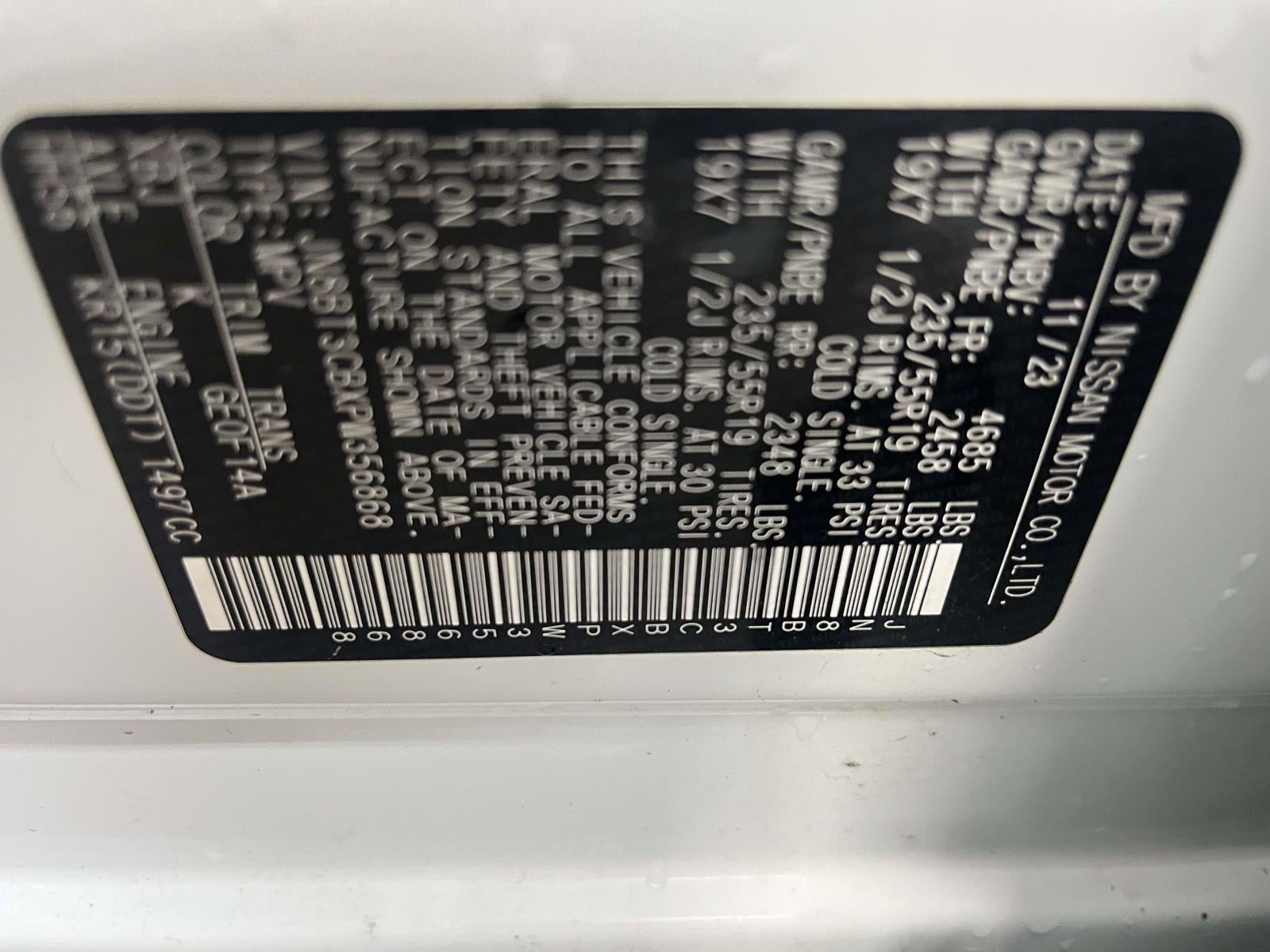 2023 Nissan Rogue SL Intelligent AWD