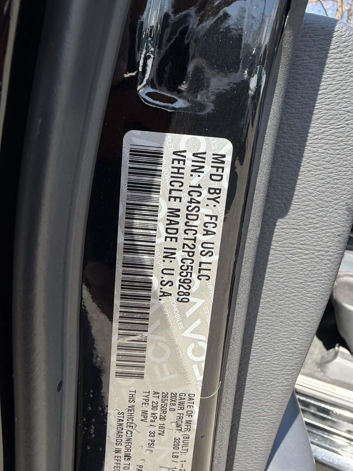 2023 Dodge Durango R/T Plus AWD