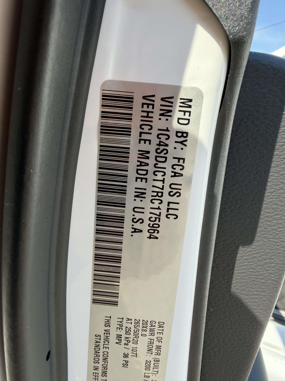 2024 Dodge Durango R/T Plus AWD