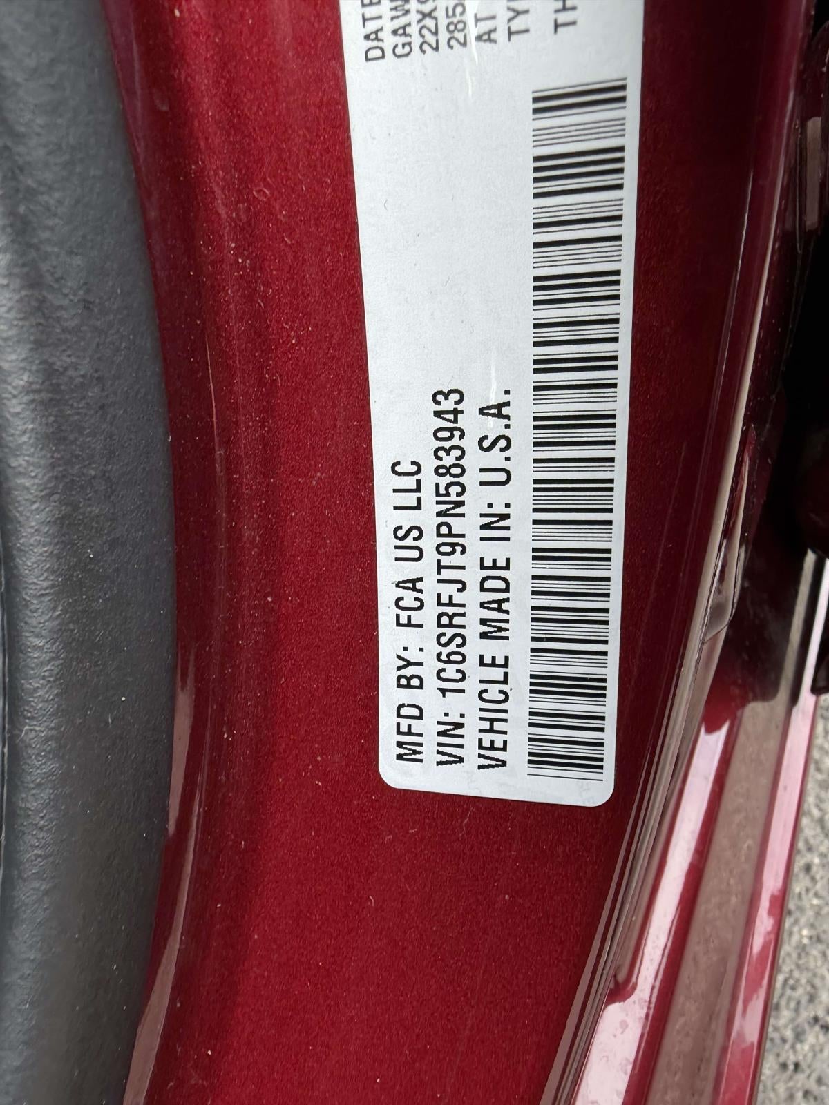 2023 RAM 1500 Laramie Crew Cab 4x4 5'7' Box