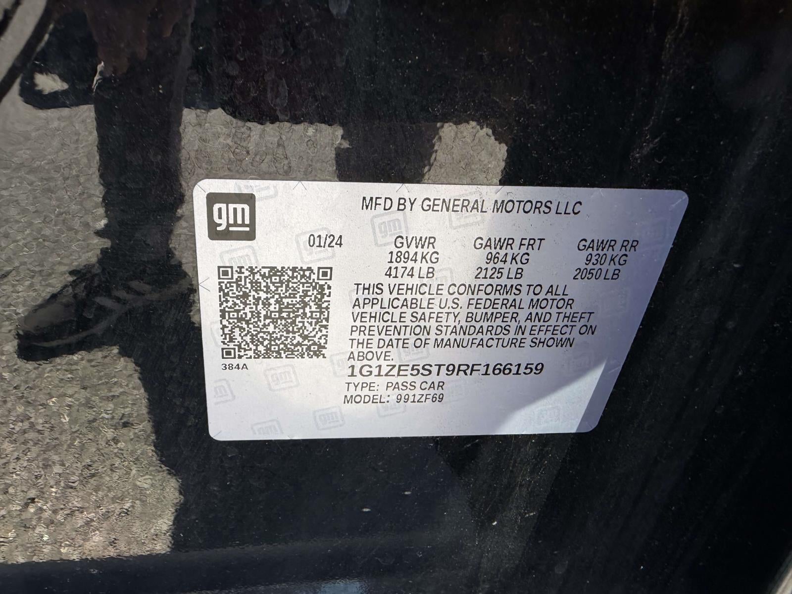 2024 Chevrolet Malibu FWD 2LT