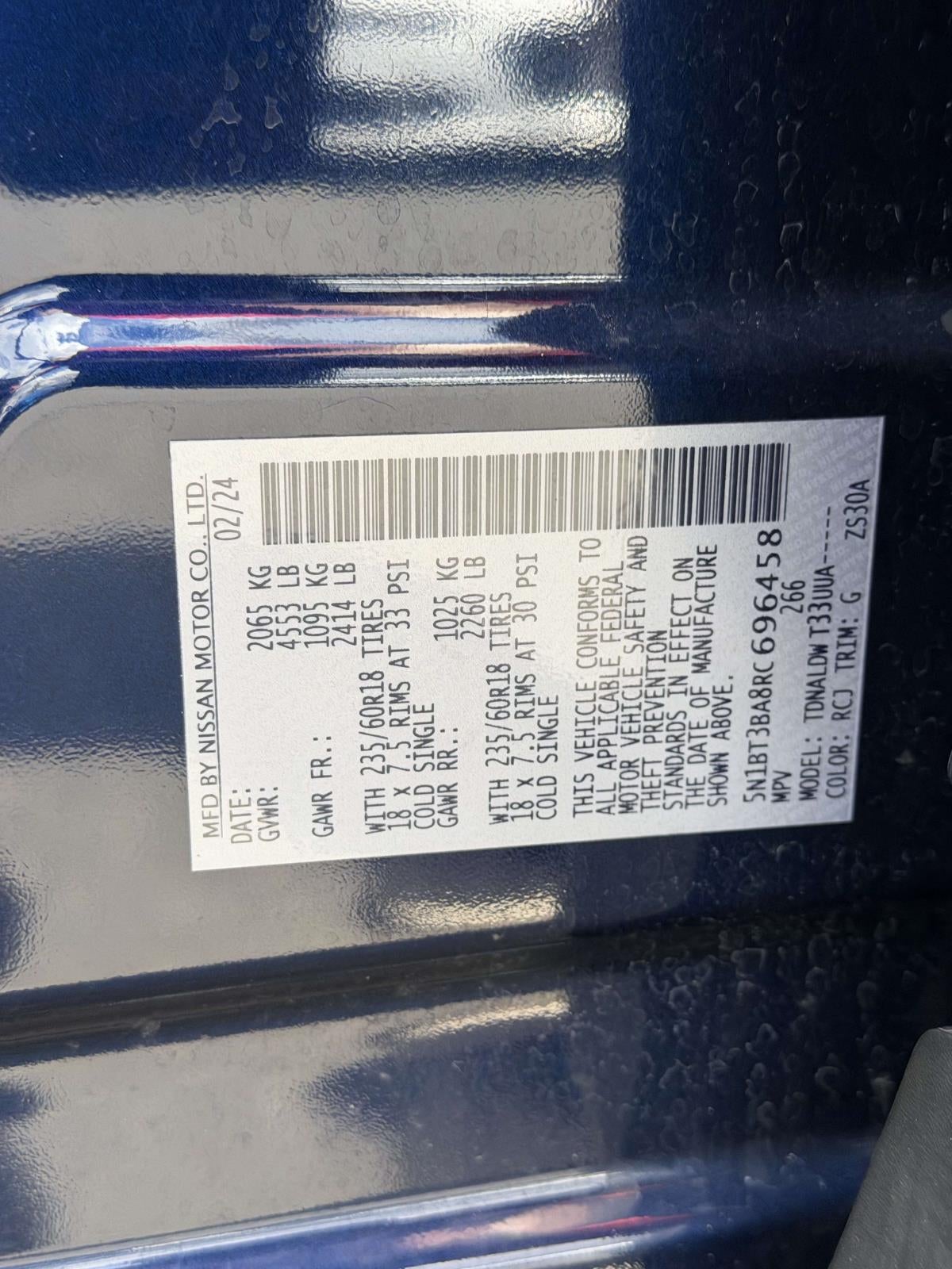 2024 Nissan Rogue SV FWD