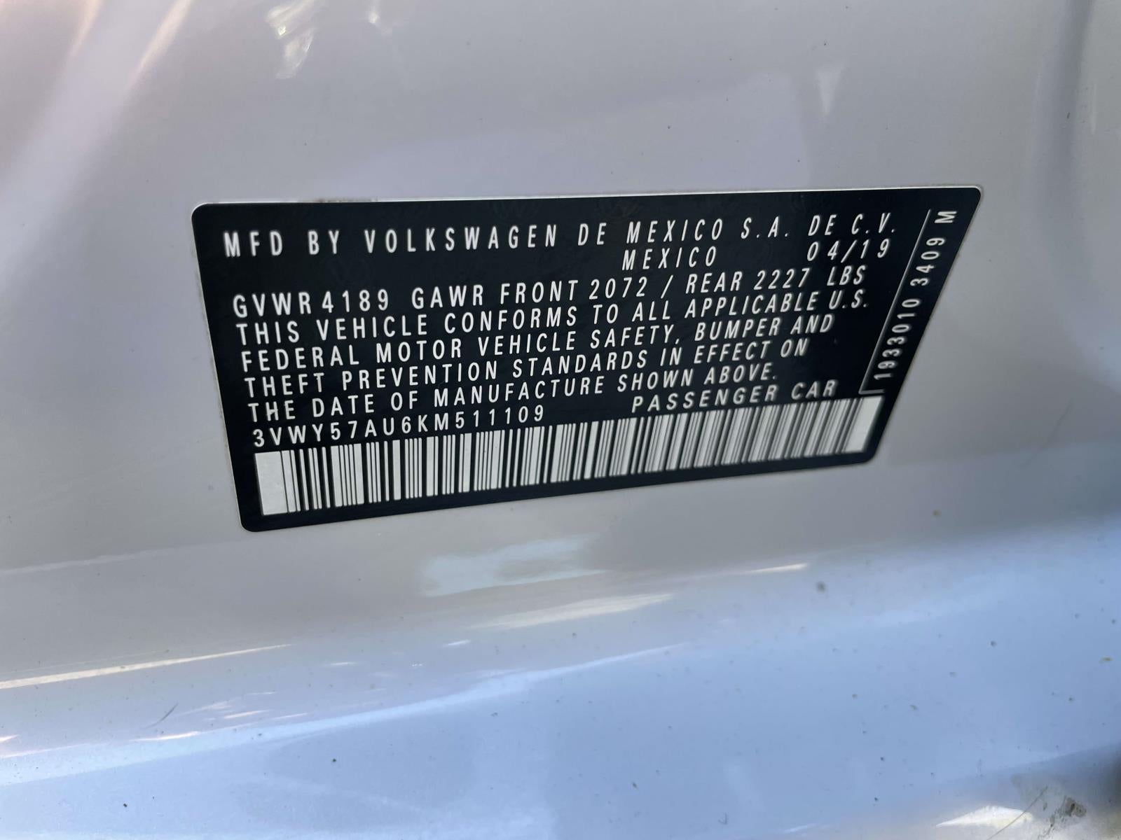 2019 Volkswagen Golf SportWagen 1.4T SE