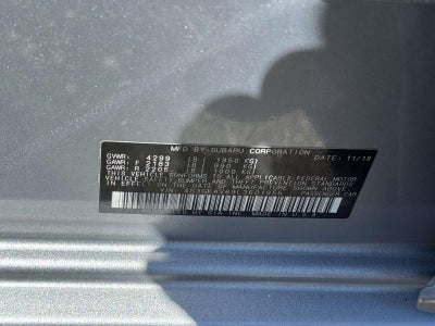 2020 Subaru Impreza Premium Sedan