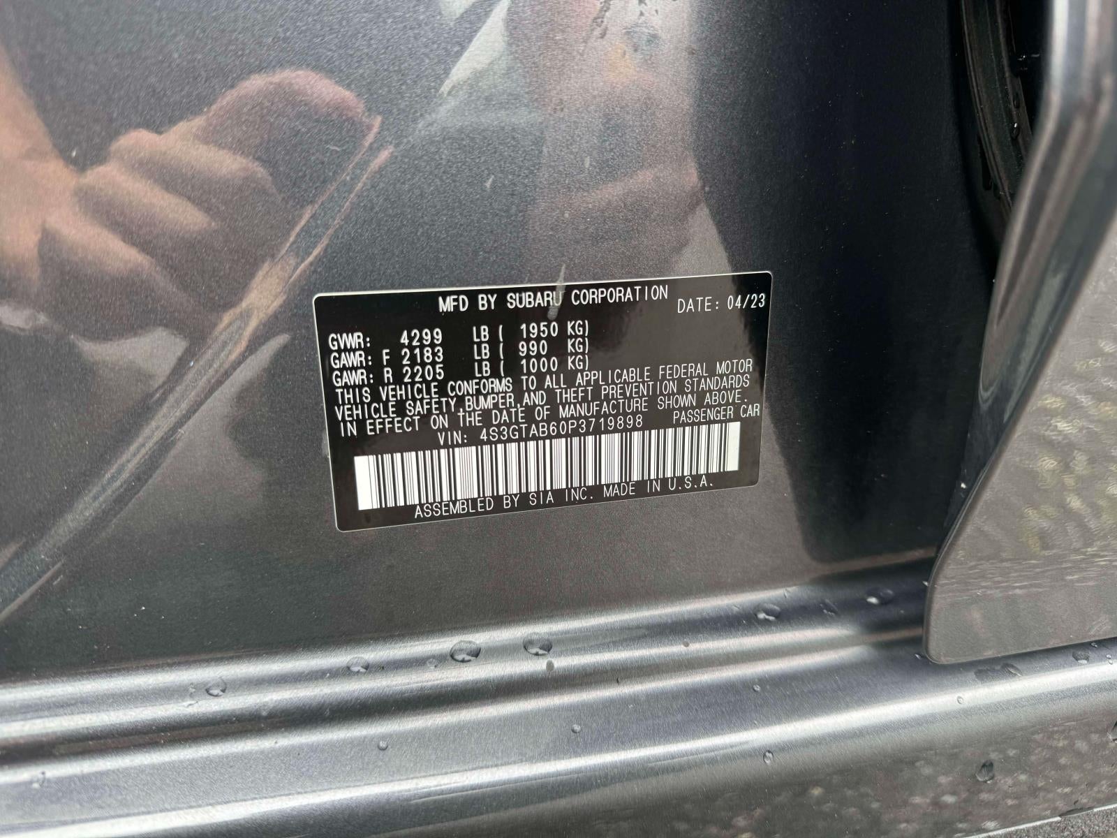 2023 Subaru Impreza Base 5-Door