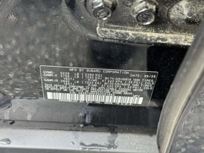 2025 Subaru Outback Limited XT