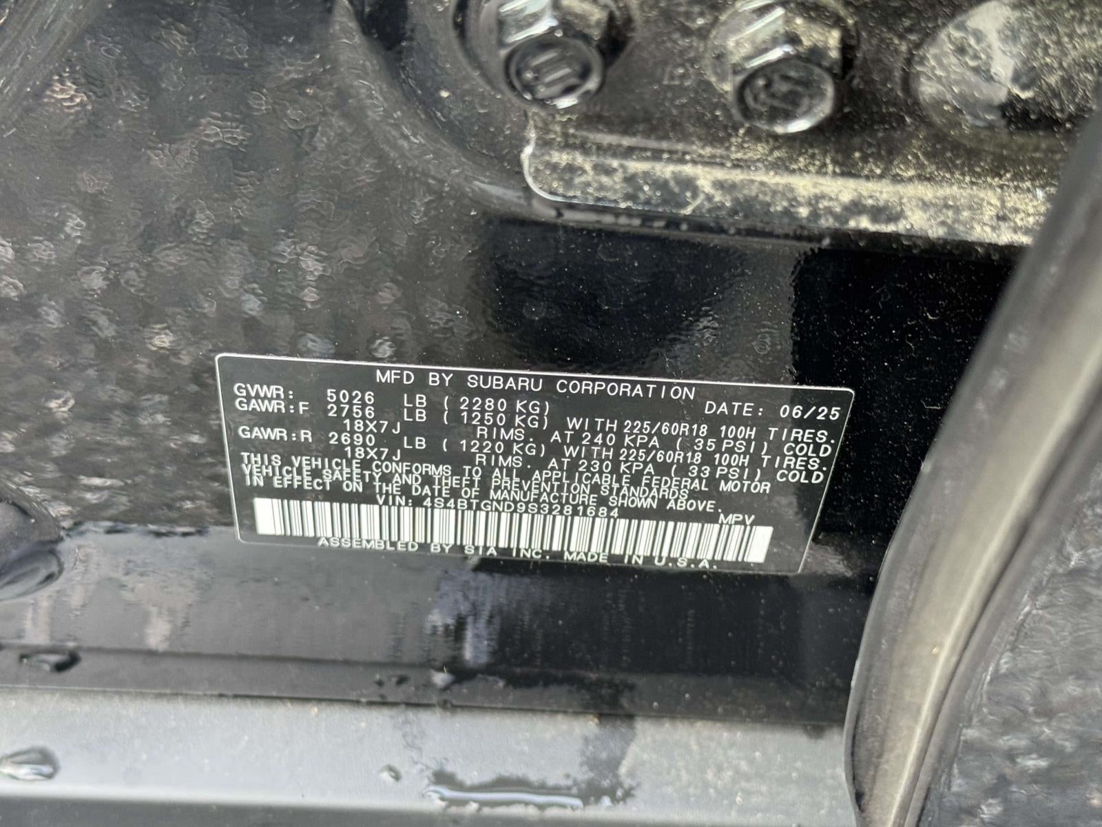 2025 Subaru Outback Limited XT