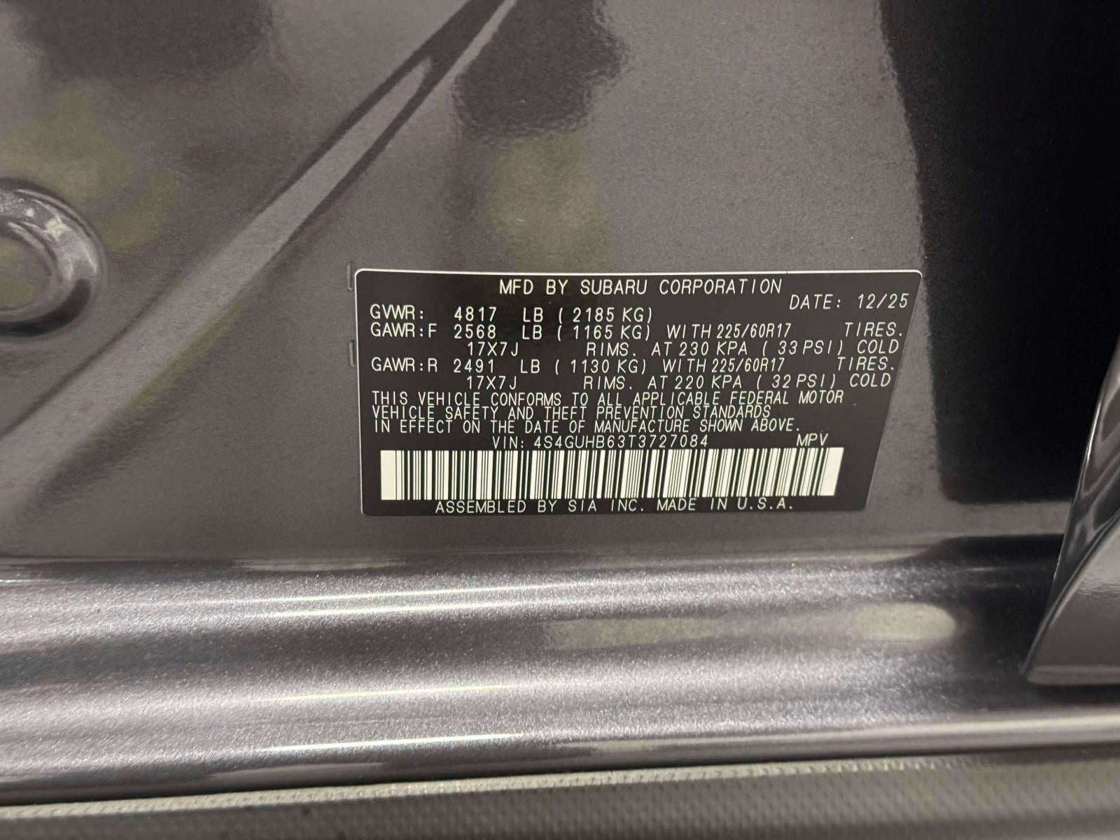2026 Subaru Crosstrek Base