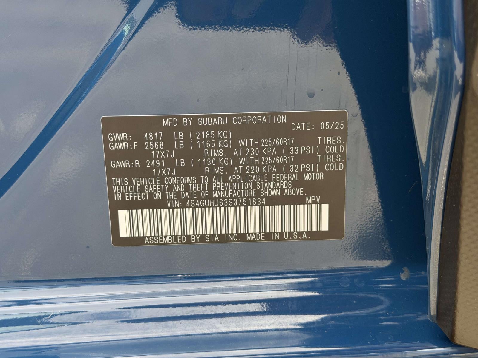 2025 Subaru Crosstrek Wilderness