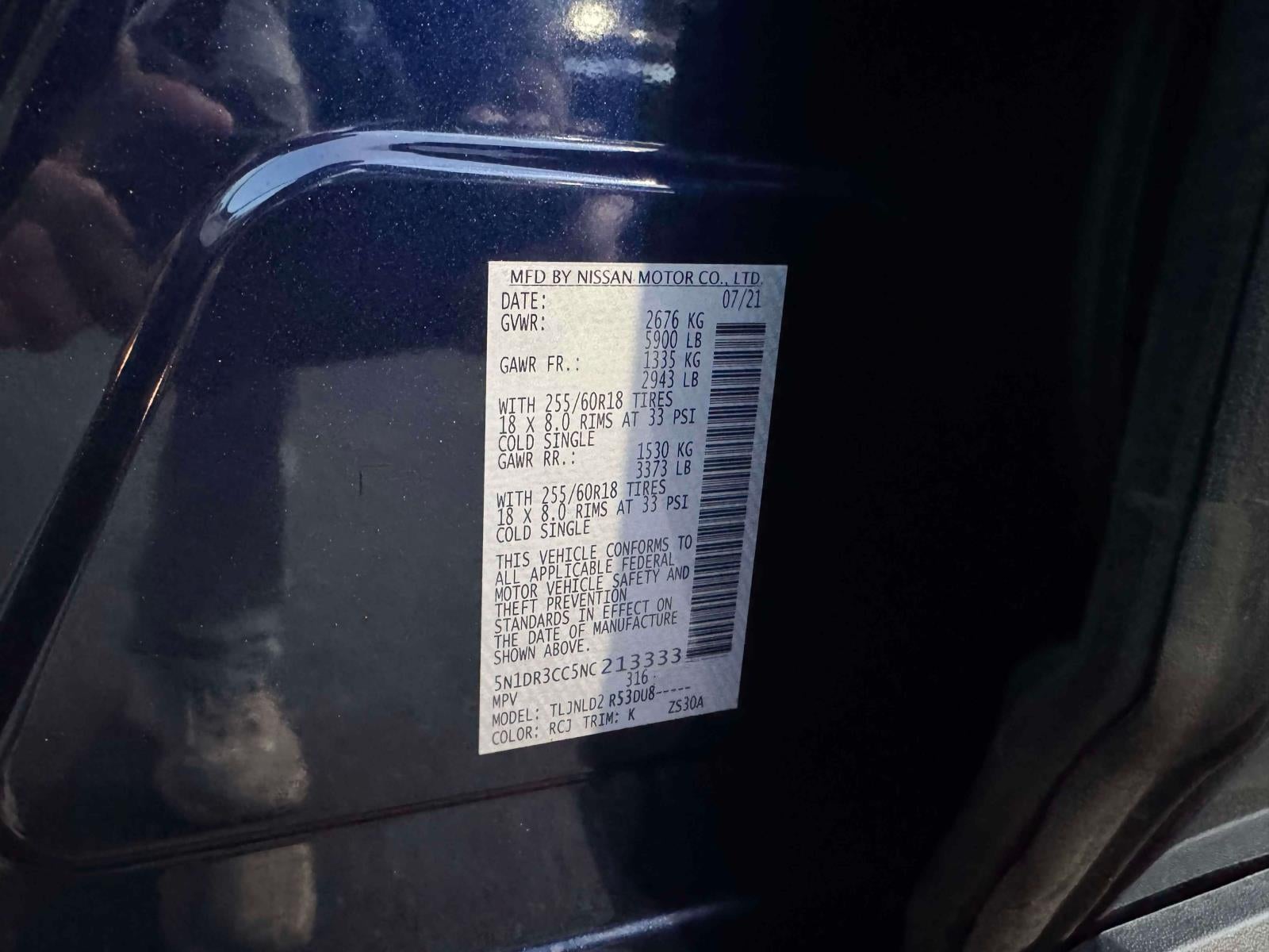 2022 Nissan Pathfinder SL 4WD