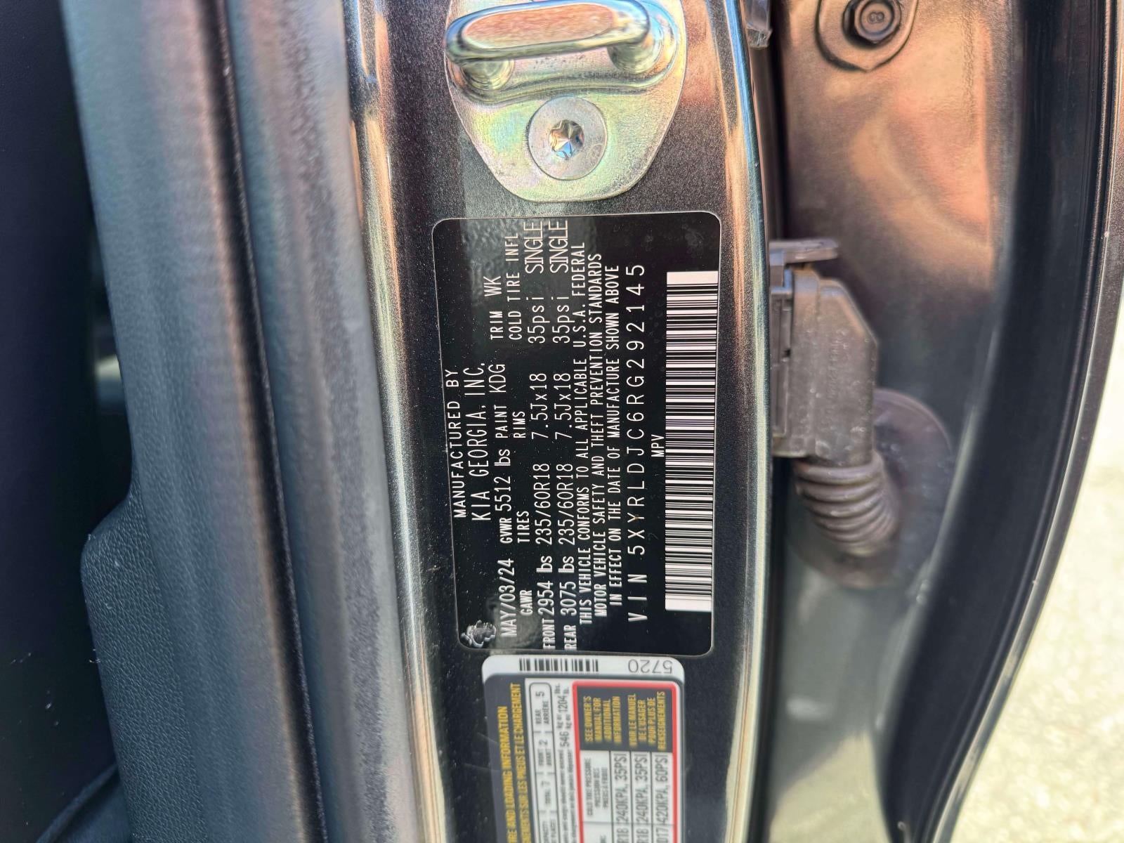2024 Kia Sorento S