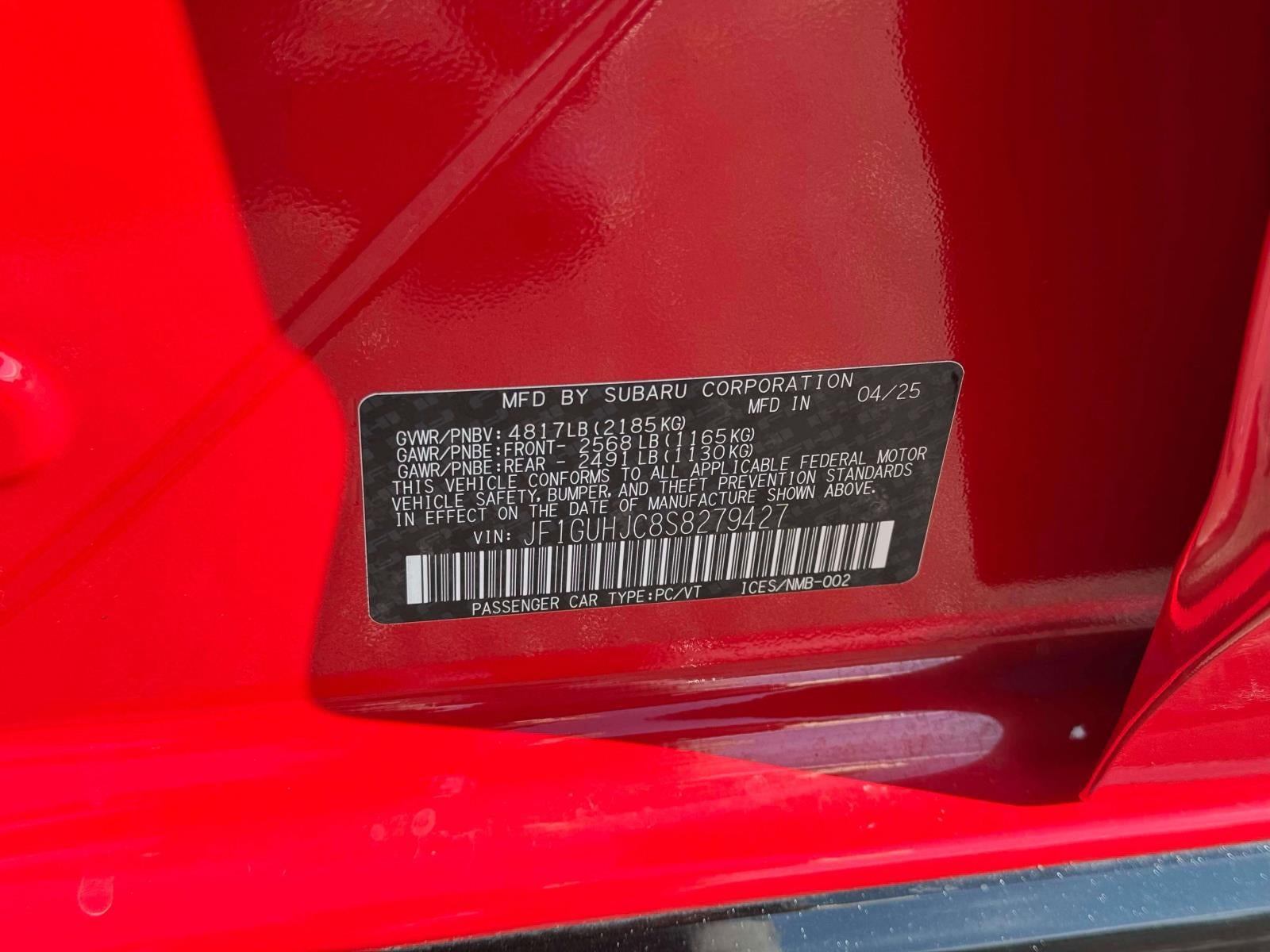 2025 Subaru Impreza RS 5-Door