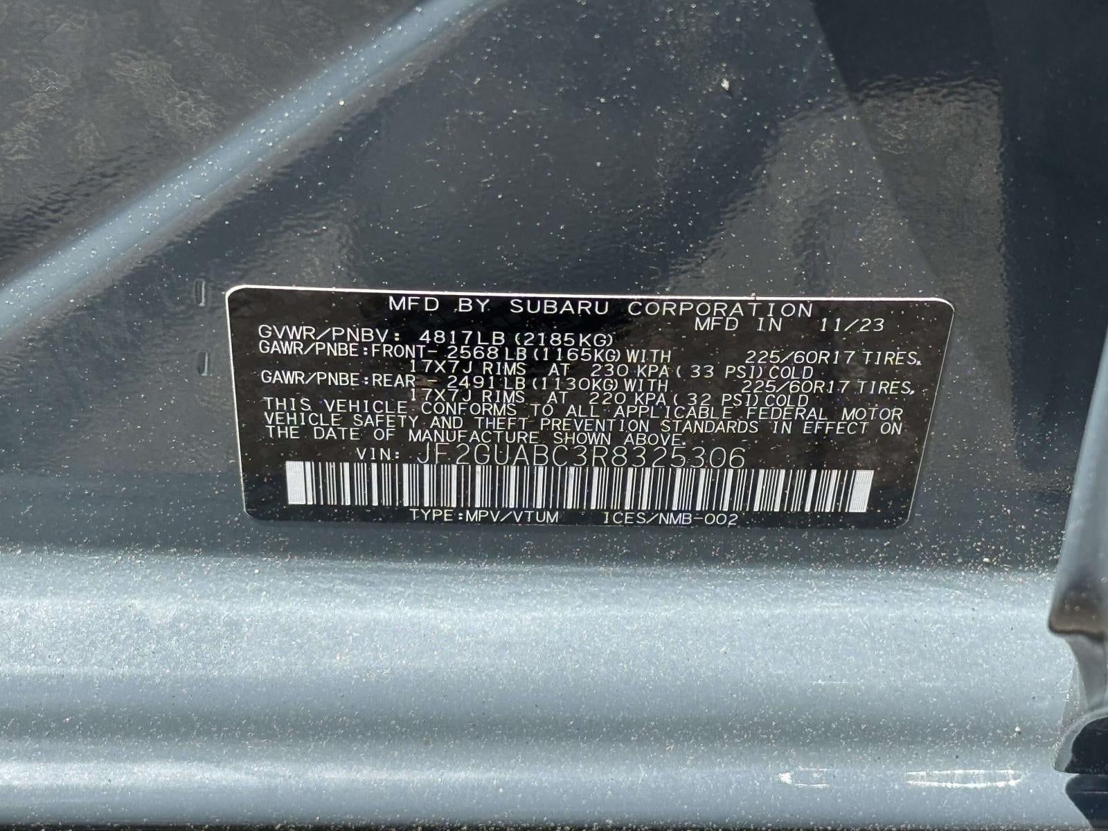 2024 Subaru Crosstrek Base