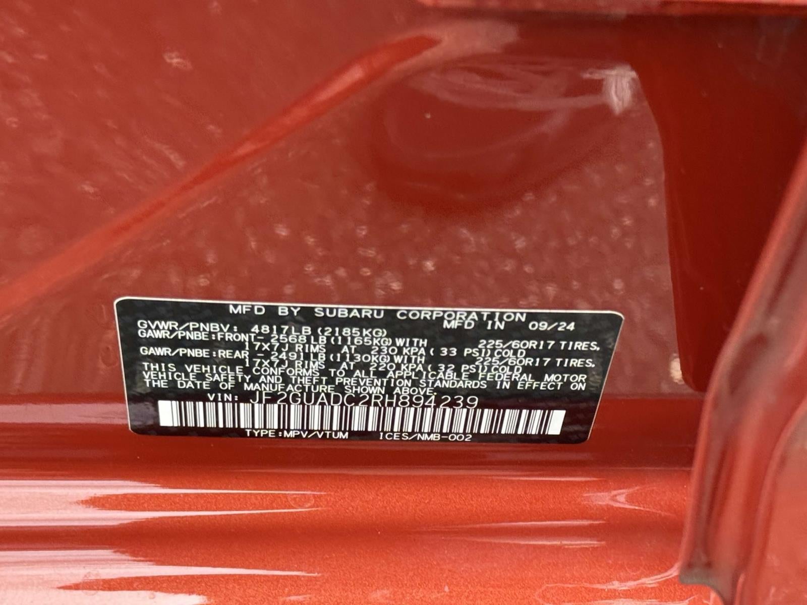2024 Subaru Crosstrek Premium