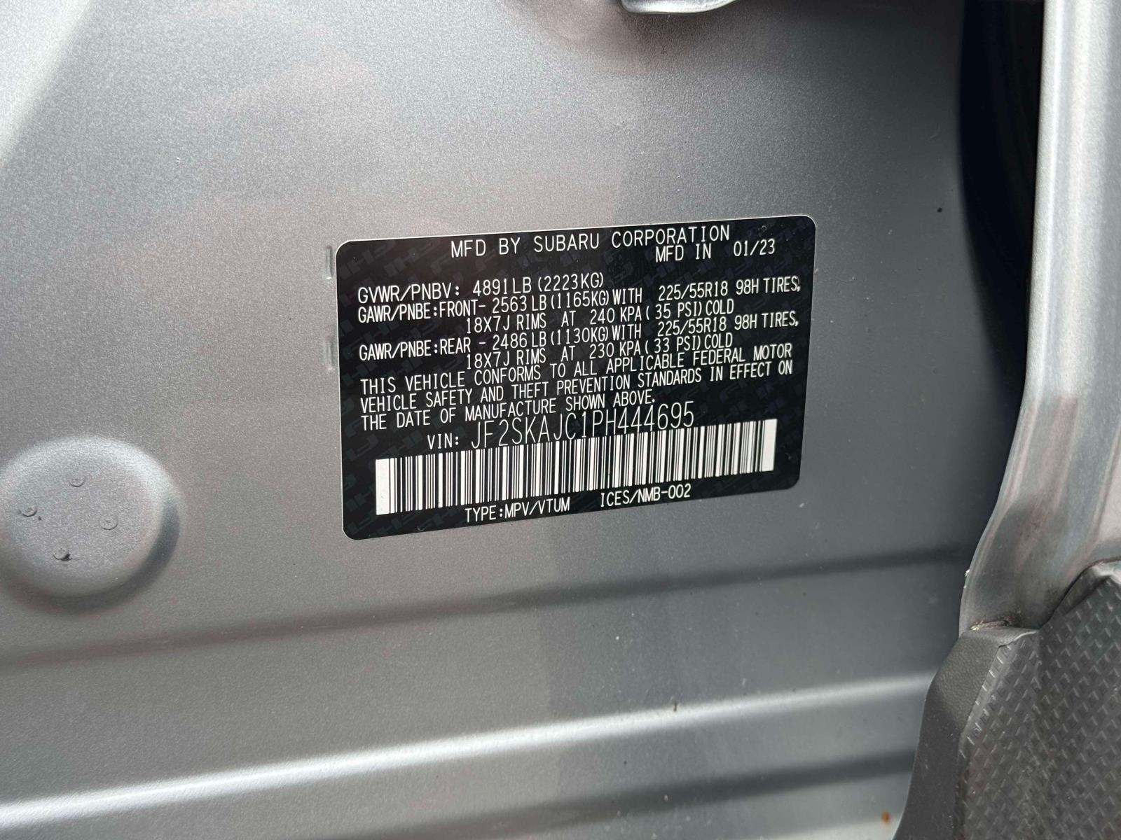 2023 Subaru Forester Sport