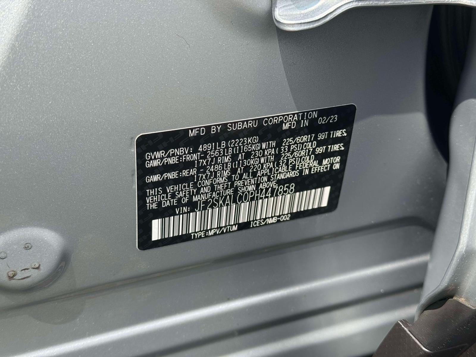 2023 Subaru Forester Wilderness