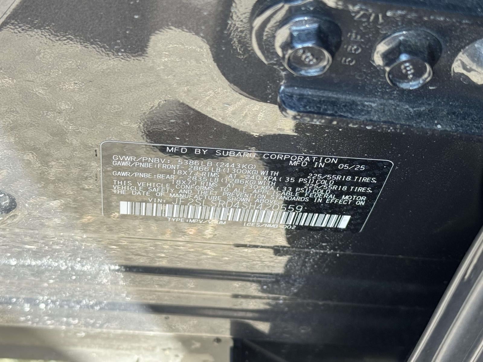 2025 Subaru Forester Limited Hybrid