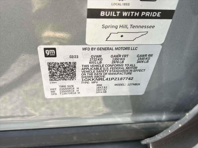 2023 GMC Acadia SLE