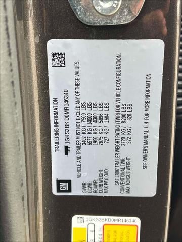2021 GMC Yukon SLT