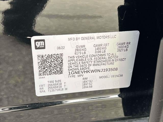 2022 Chevrolet Traverse LT Leather