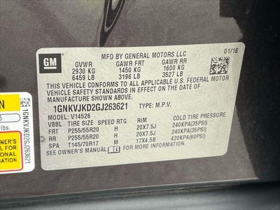 2016 Chevrolet Traverse LTZ