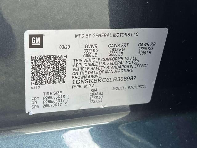 2020 Chevrolet Tahoe LT