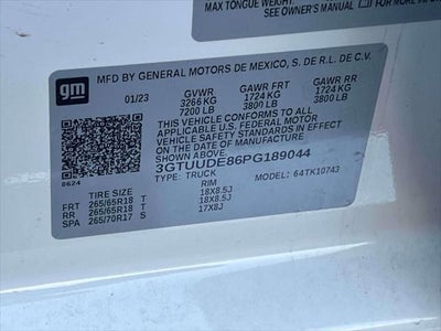 2023 GMC Sierra 1500 SLT