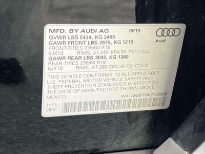 2019 Audi Q5 Premium