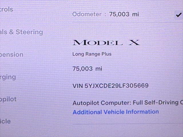 2020 Tesla Model X Long Range