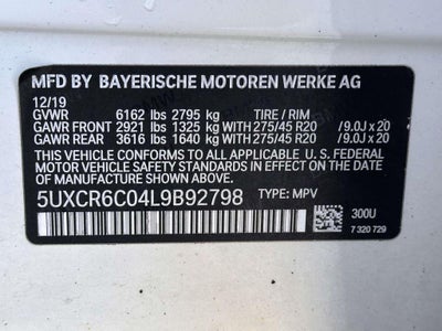 2020 BMW X5 xDrive40i