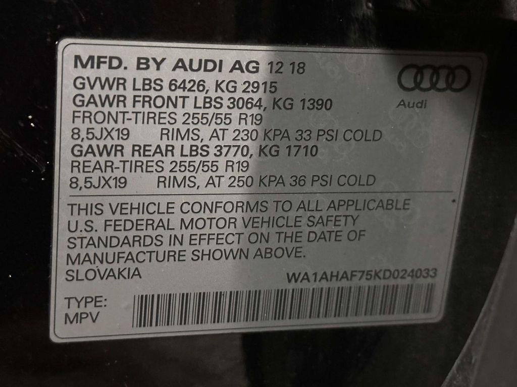 2019 Audi Q7 45 Premium
