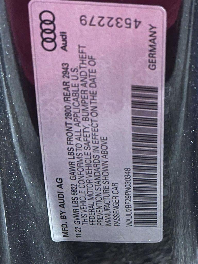 2023 Audi A7 Sportback Premium Plus 55 TFSI e quattro S tronic