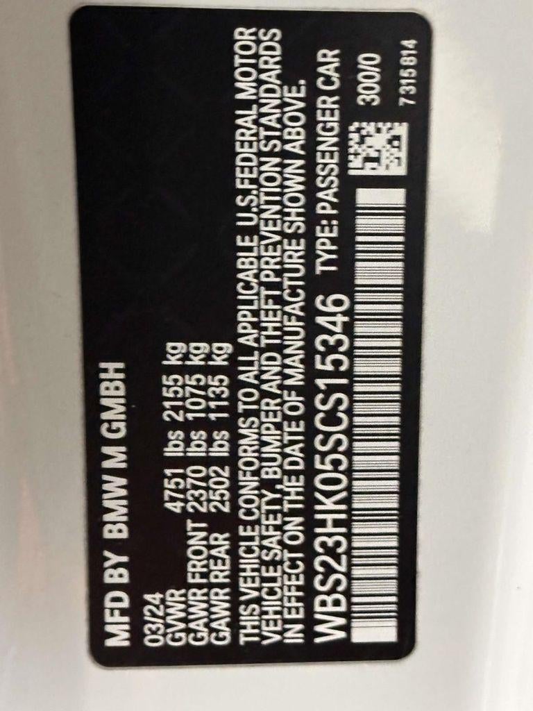 2025 BMW M4 Competition