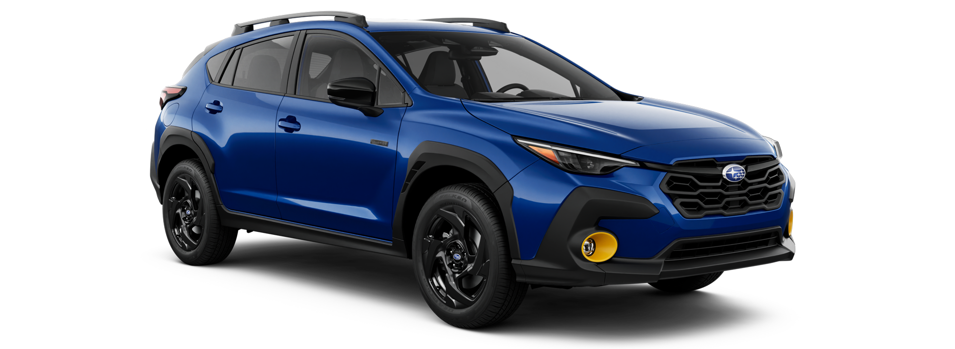 2026 Subaru Crosstrek Sport Hybrid Shown in Sapphire Blue Pearl