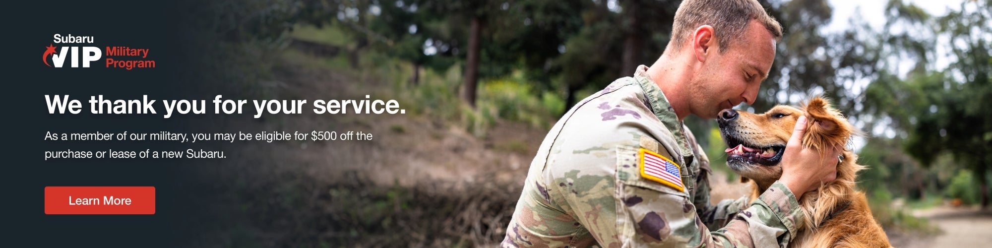Subaru VIP Military Incentive Program