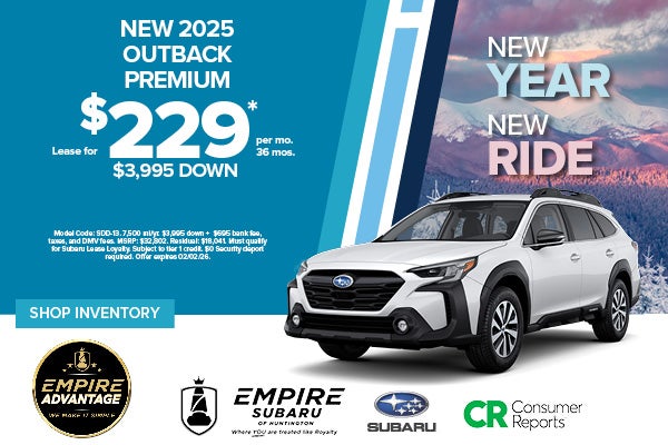 New 2025 Subaru Outback Premium