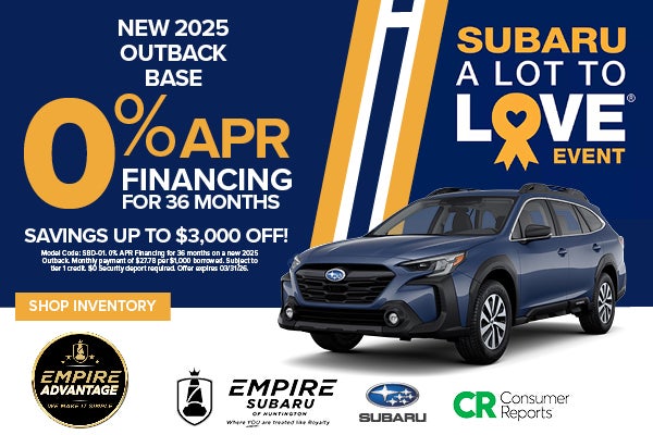 New 2025 Subaru Outback Base